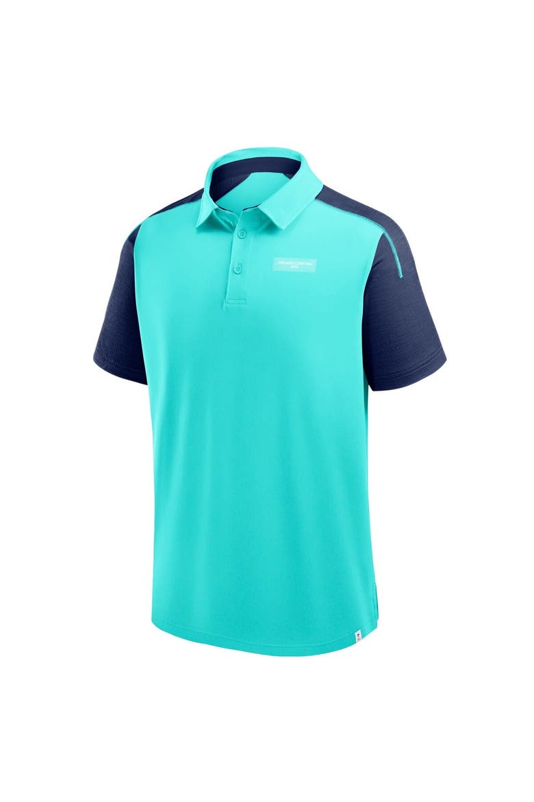 Men's Fanatics Aqua Milano Cortina 2026 Winter Olympics Defender Polo, Alternate, color, Aqua