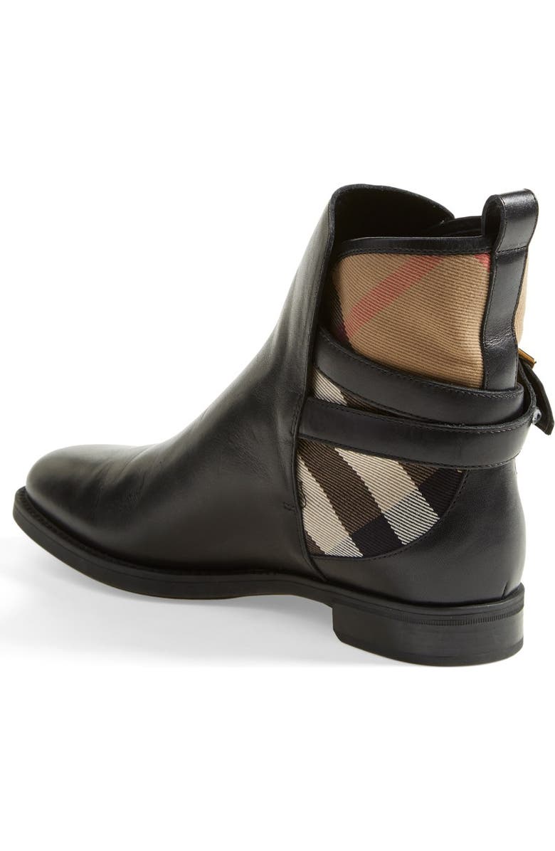 Burberry 'Richardson' Leather Boot, Alternate, color,