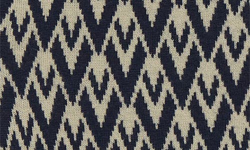 Valentino Knitwear Logo In Navy/cream