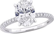 Julianna B. 2-1/6 CTW Lab Grown Diamond Oval Ring 14k
