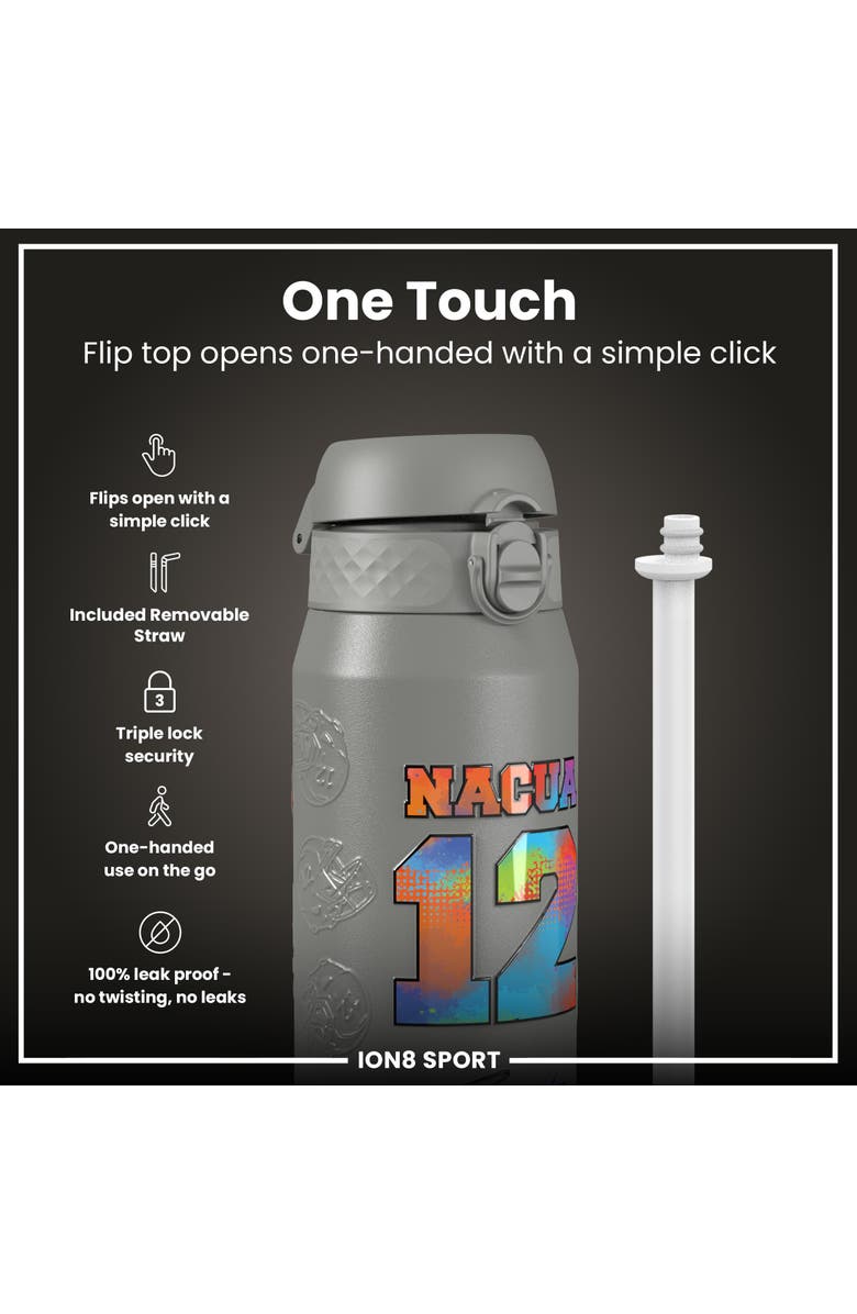 Ion8 NFL PA Thermal Steel Water Bottle - Signature Series, Alternate, color, 12