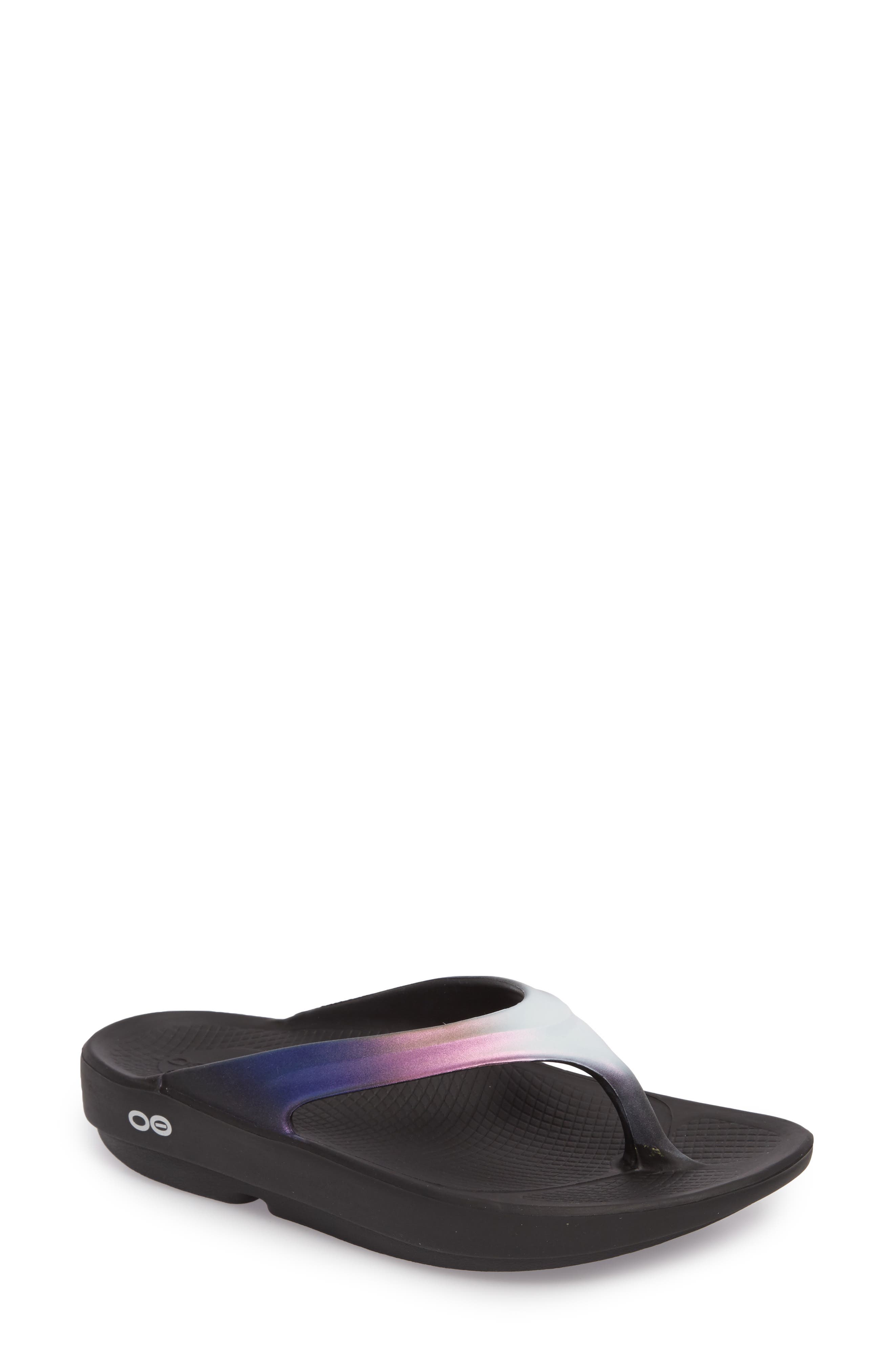 OOlala Luxe Sandal, Main, color, BLACK CALYPSO