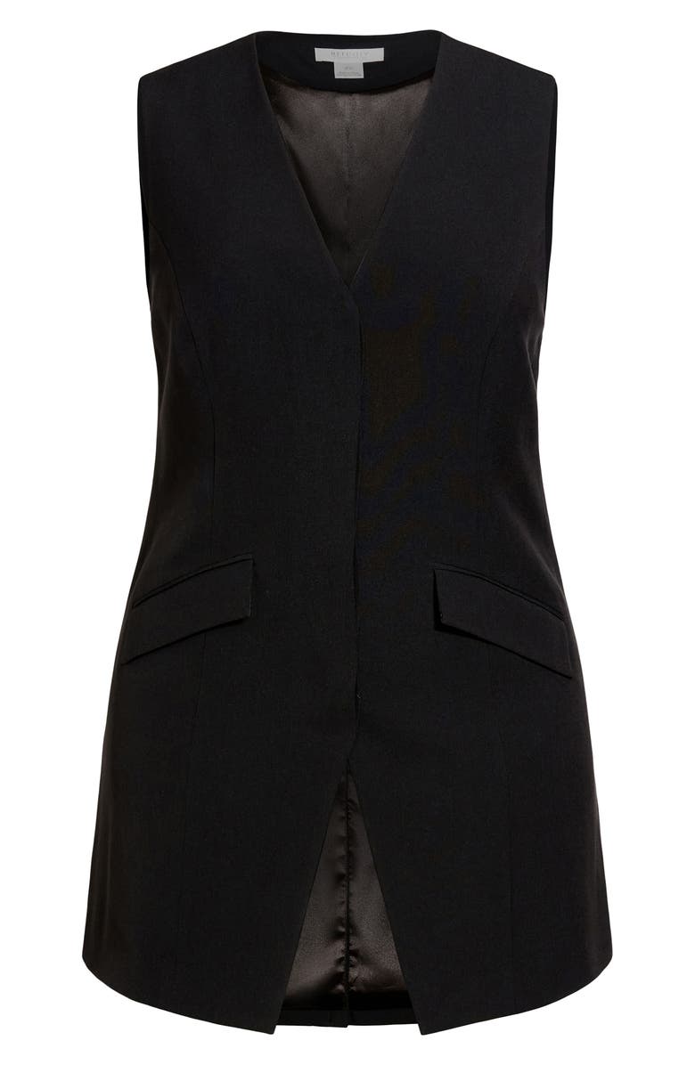 City Chic Maya Longline Vest, Alternate, color,