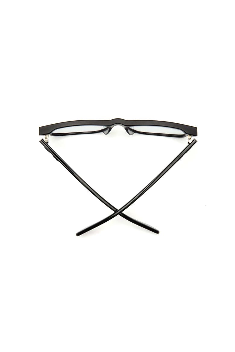 Mister Cartoon | Reading Glasses, Alternate, color, Dark Metallic Grey