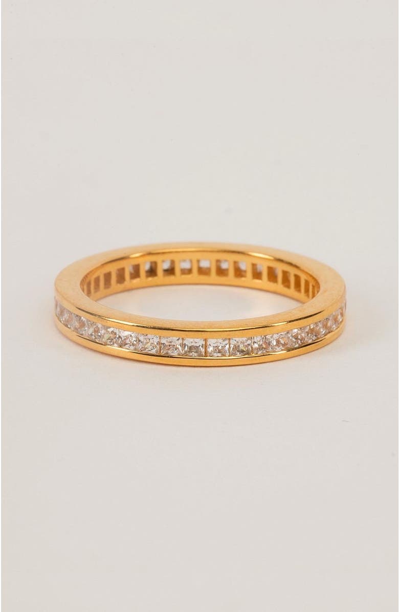 Gwen Beloti Channel Set CZ Eternity Band Ring, Alternate, color, Gold