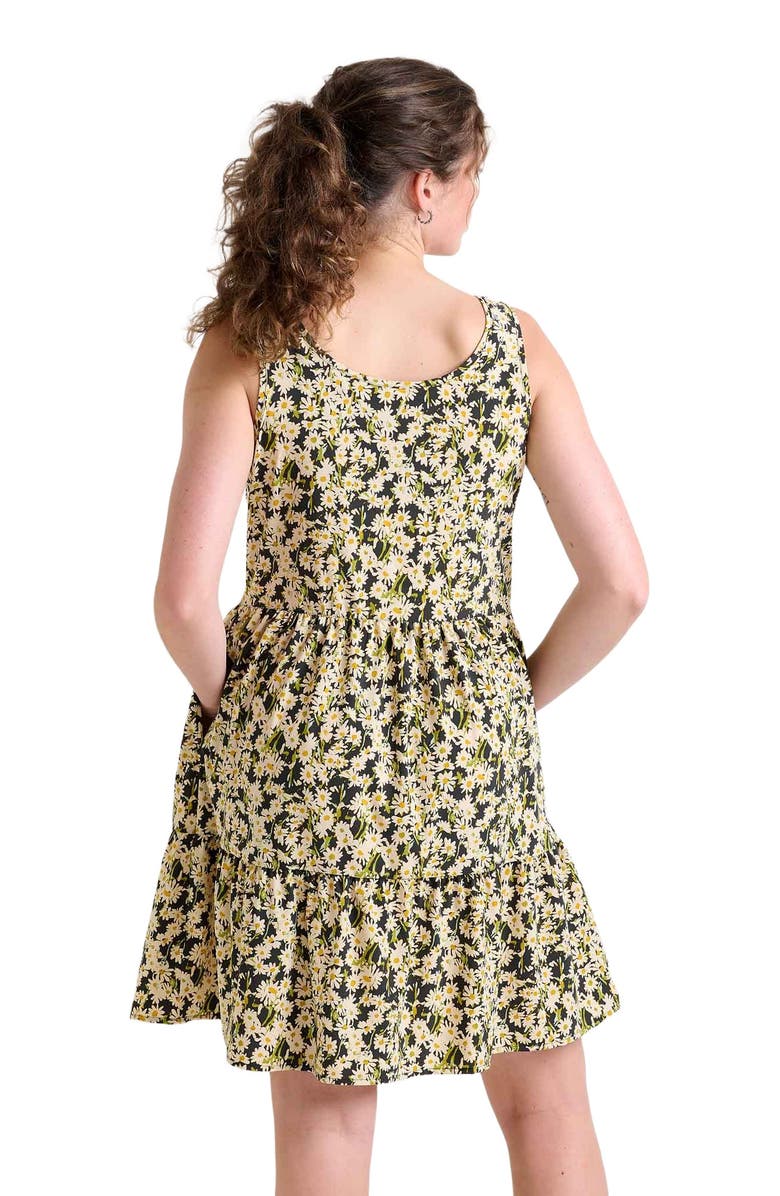 Toad & Co Sunkissed Sunsana Sleeveless Dress, Alternate, color, Barley Daisy Field Print