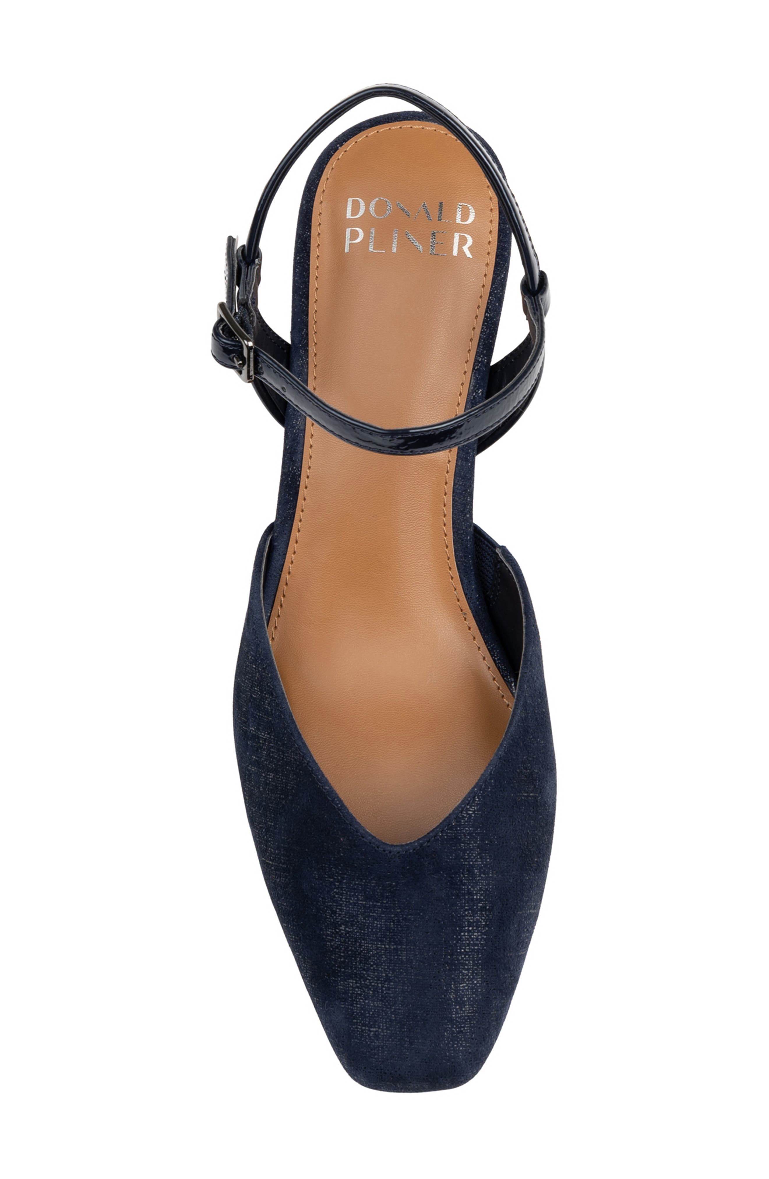 Donald Pliner Slingback Pump, Alternate, color, Navy