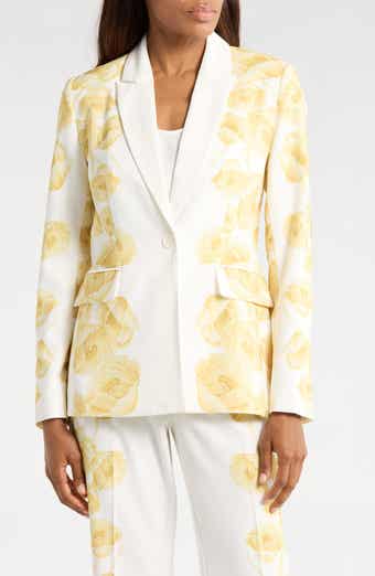 JASON WU Floral Print Blazer