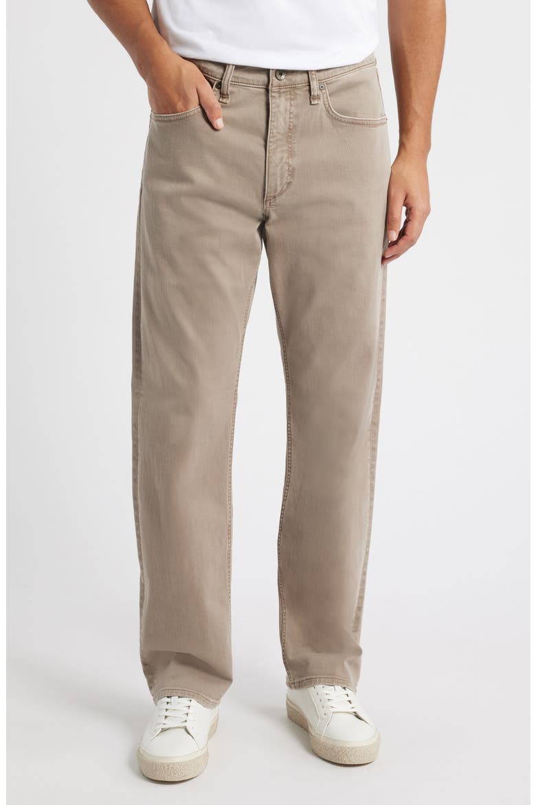 Fit 4 Aero Stretch Straight Leg Jeans, Main, color, DARK TAUPE