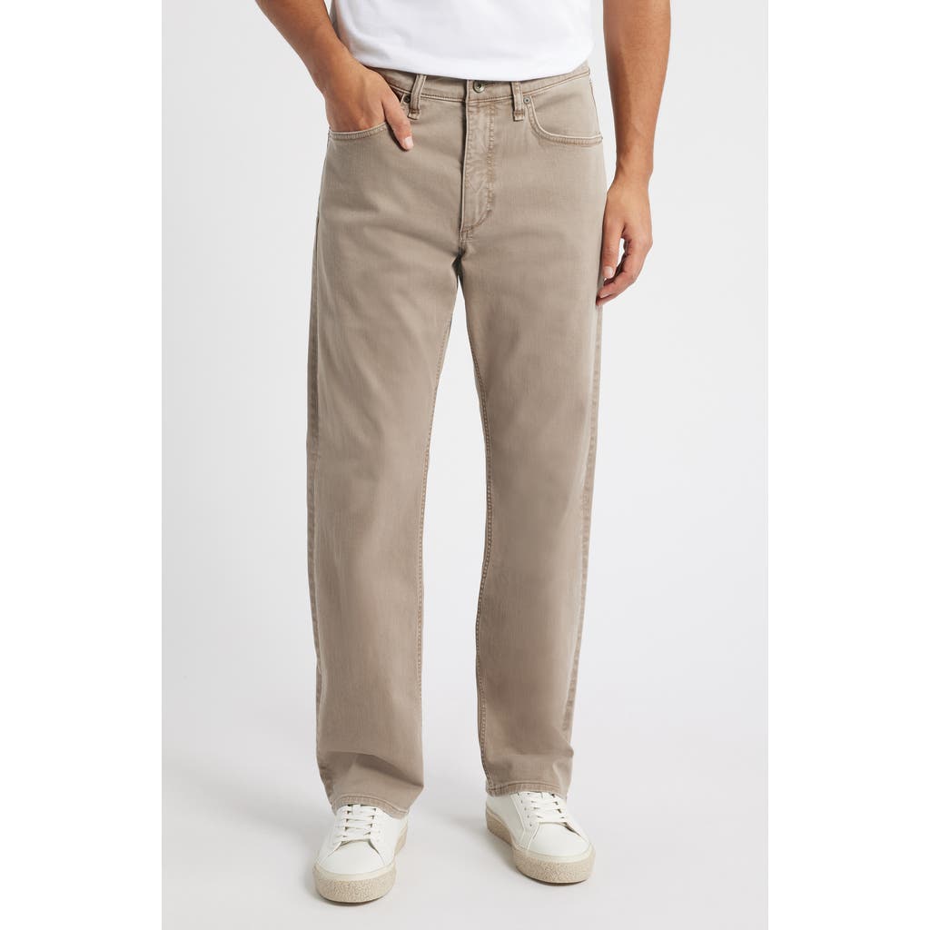 Rag & Bone Fit 4 Aero Stretch Straight Leg Jeans In Dark Taupe