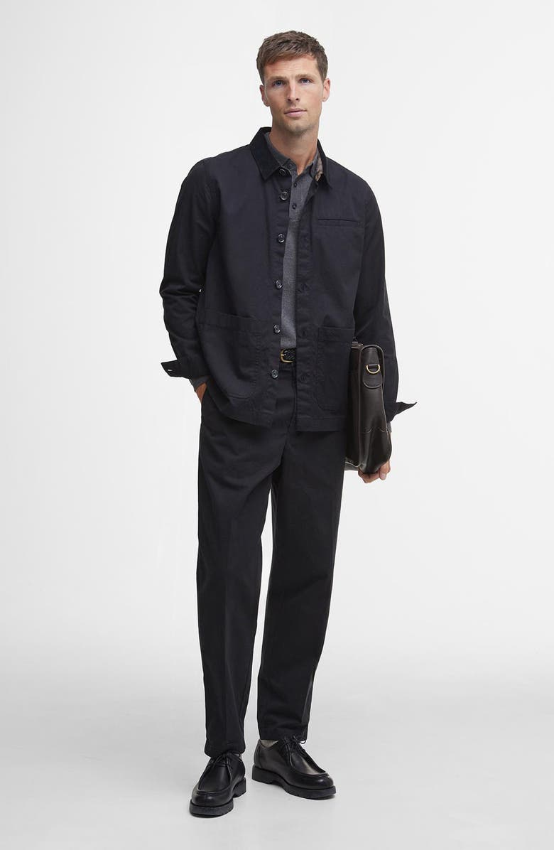 Barbour Tailored Fit Poplin Overshirt, Alternate, color,