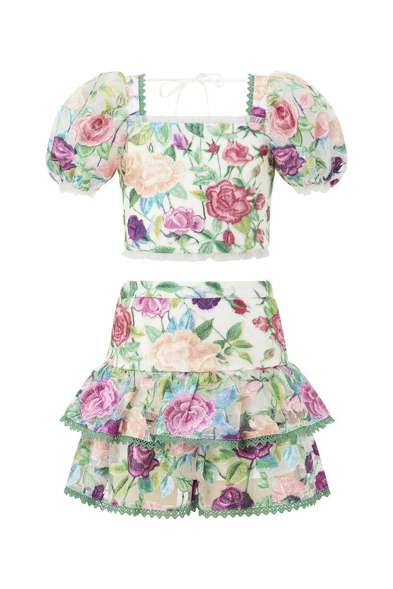 Rachelle Embroidered Top, Main, color, Floral