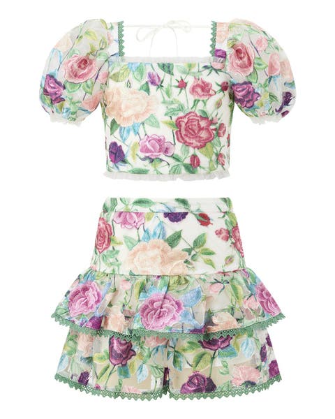 Rachelle Embroidered Top