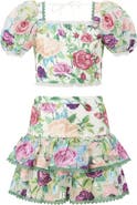 Marlo Kids Rachelle Embroidered Top
