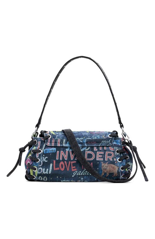Desigual Medium Graffiti Crossbody Bag