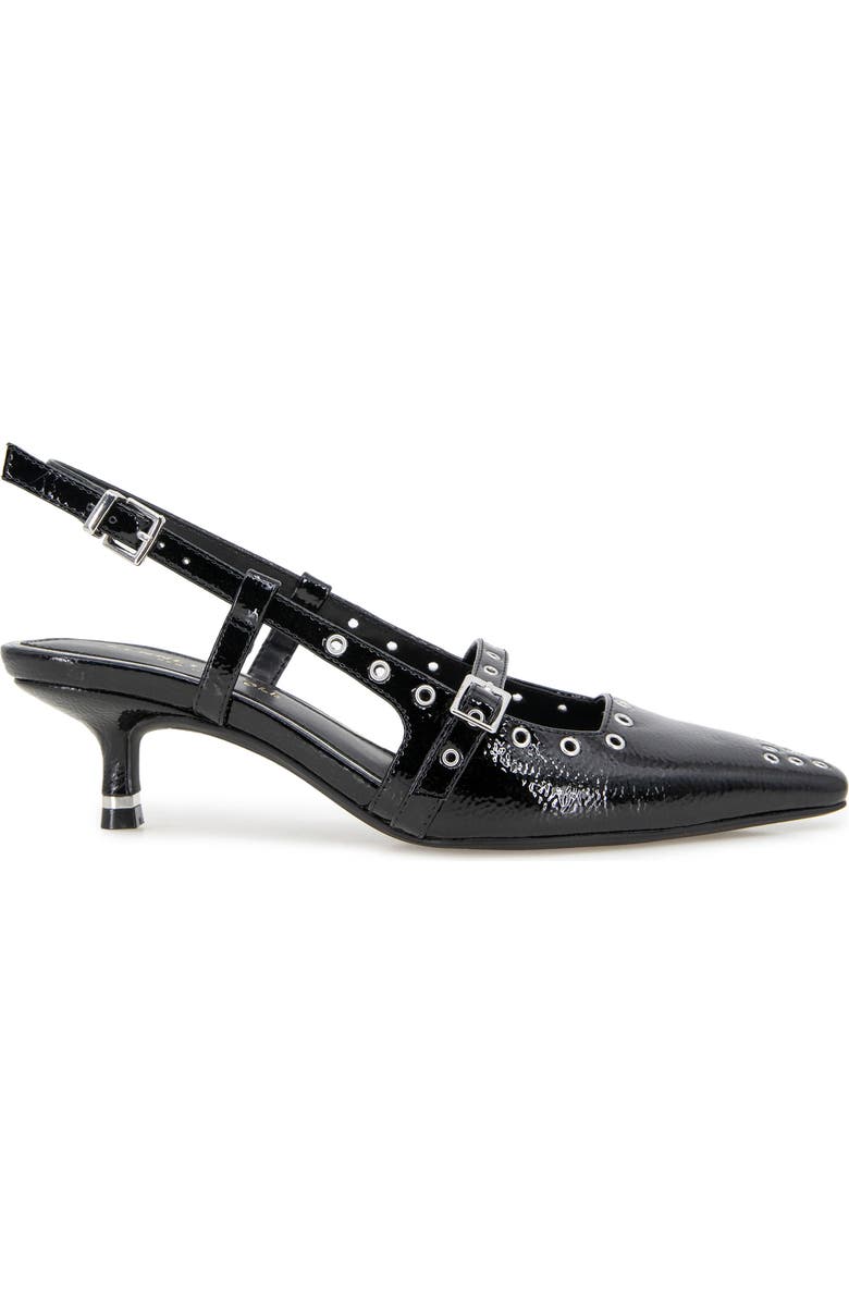 Kenneth Cole Martha Eyelet Slingback Kitten Heel Pump, Alternate, color,