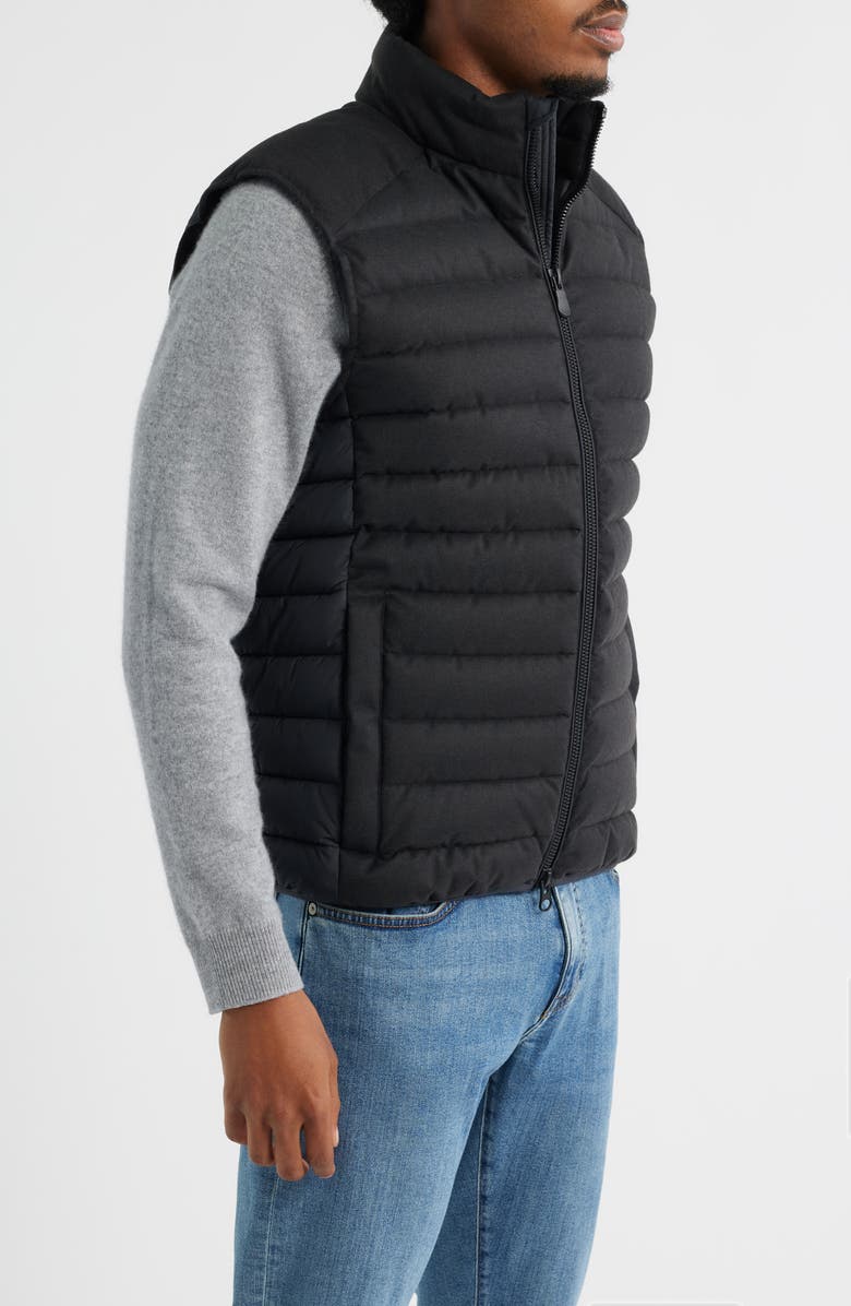Save The Duck Sean Puffer Vest, Alternate, color, Black Melange