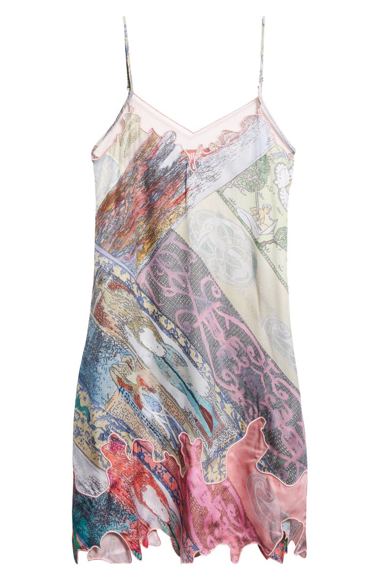 DIESEL<sup>®</sup> Heraldic Print Slipdress, Alternate, color,