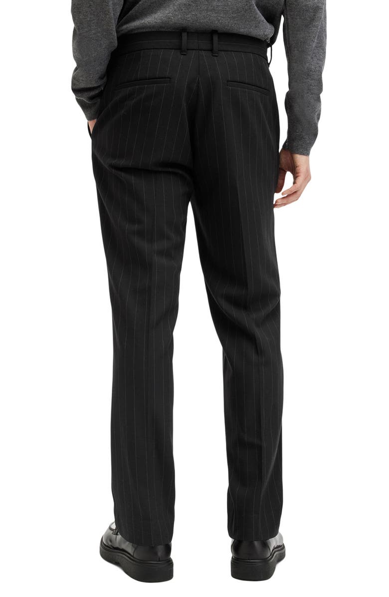 AllSaints Heddon Pinstripe Slim Fit Trousers, Alternate, color,
