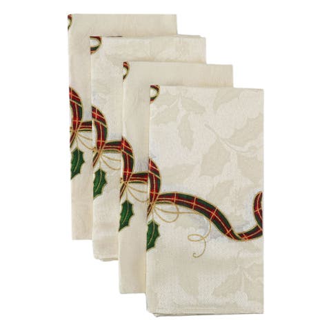 Holiday Nouveau Napkins Set Of 4