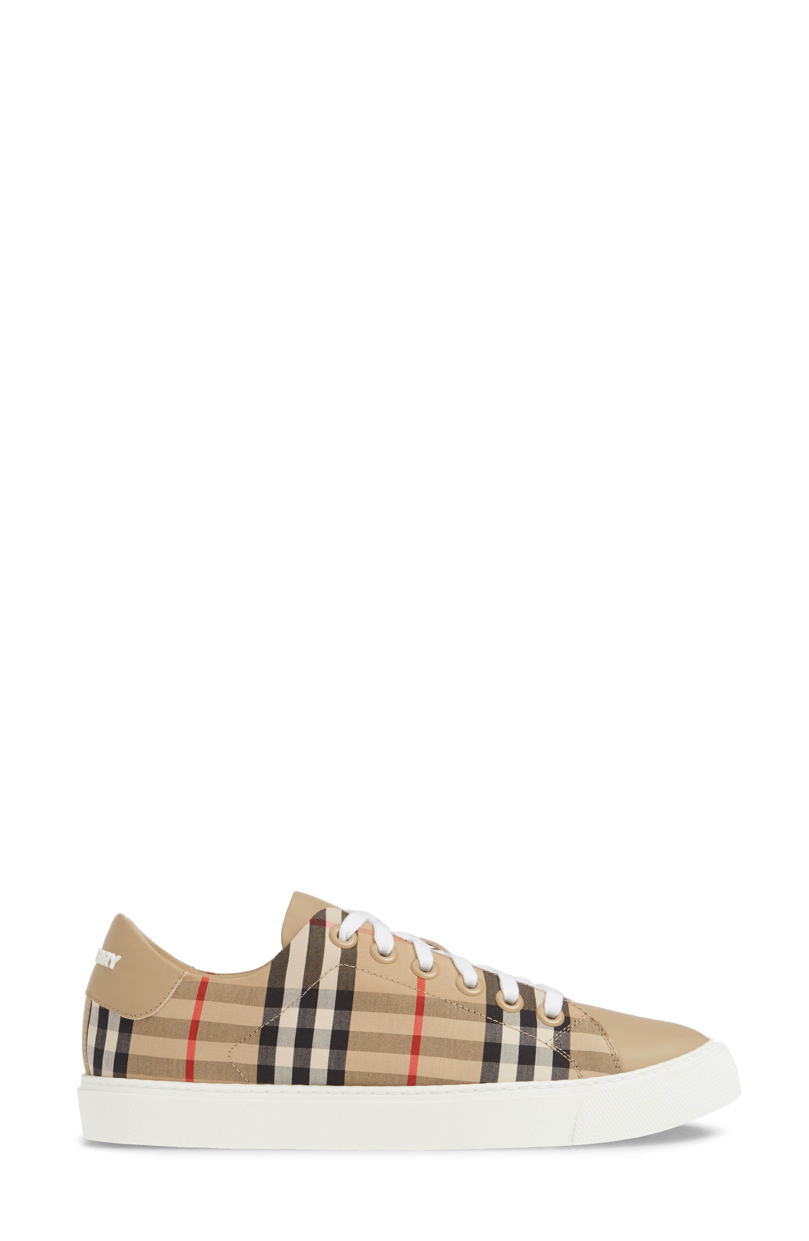Albridge Check Low Top Sneaker, Alternate, color, ARCHIVE BEIGE