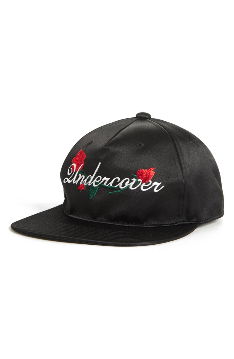Undercover Rose Embroidered Logo Cap, Main, color,