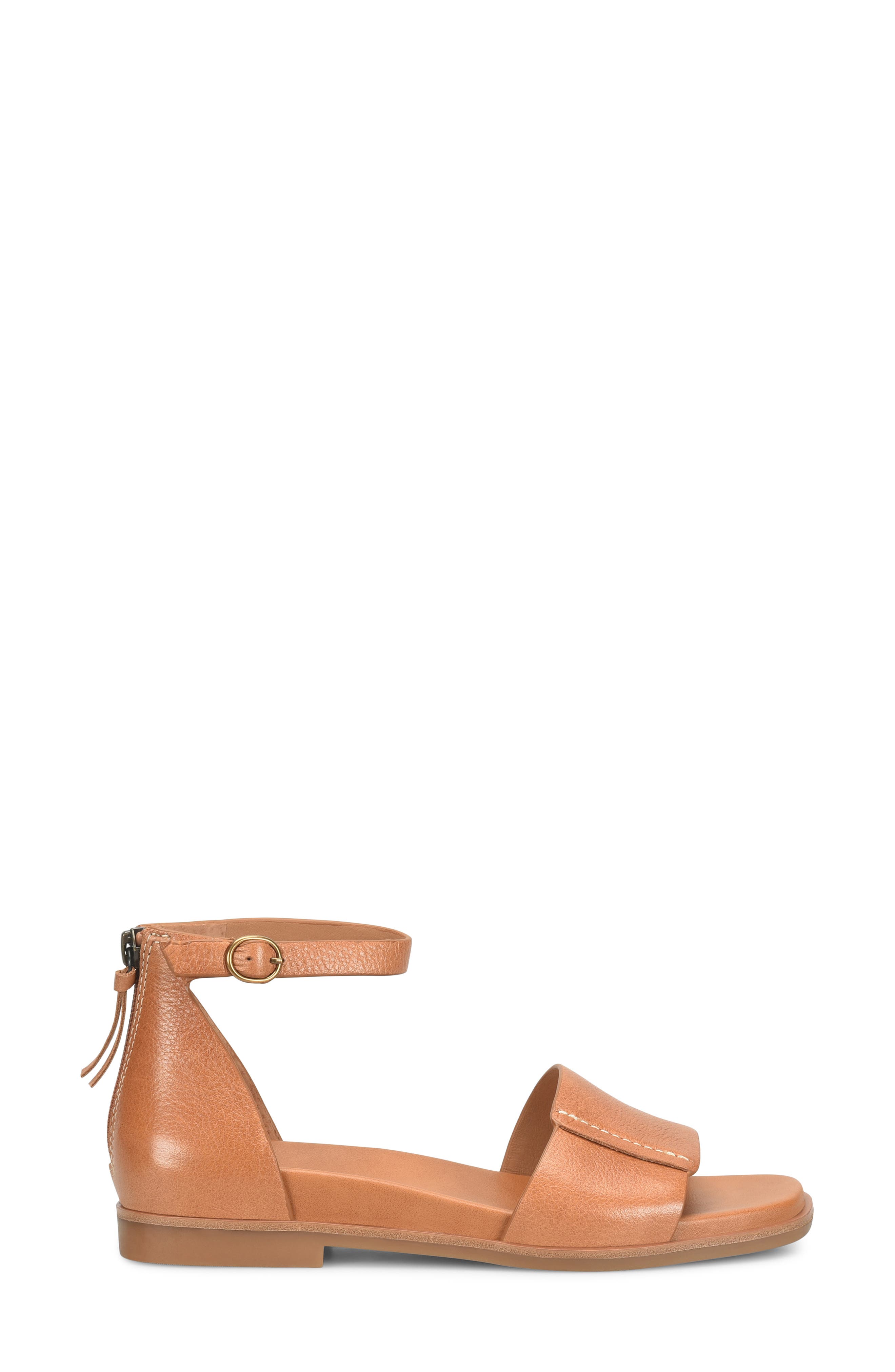 Reyna Ankle Strap Sandal, Alternate, color, COGNAC