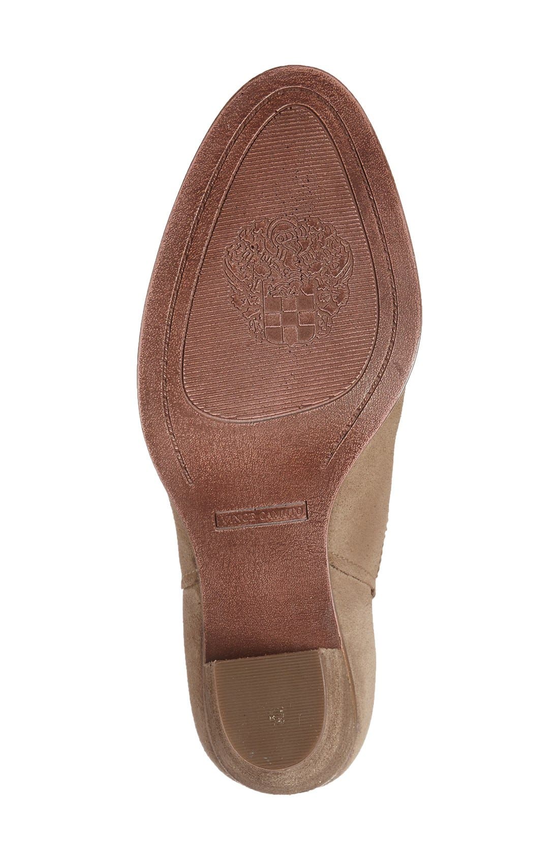 'Feina' Bootie (Nordstrom Exclusive), Alternate, color, KHAKI SUEDE