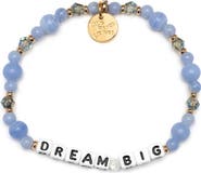 Little Words Project Dream Big Beaded Stretch Bracelet