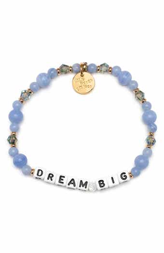 Dream Big Beaded Stretch Bracelet