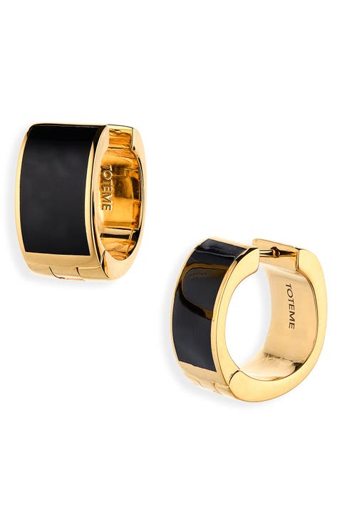 Signature Huggie Hoop Earrings