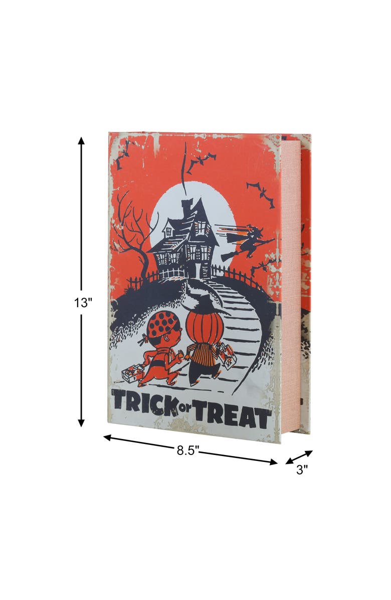 Mr. Halloween Set of 3 Retro Nested Storage Books, Alternate, color, Multicolor