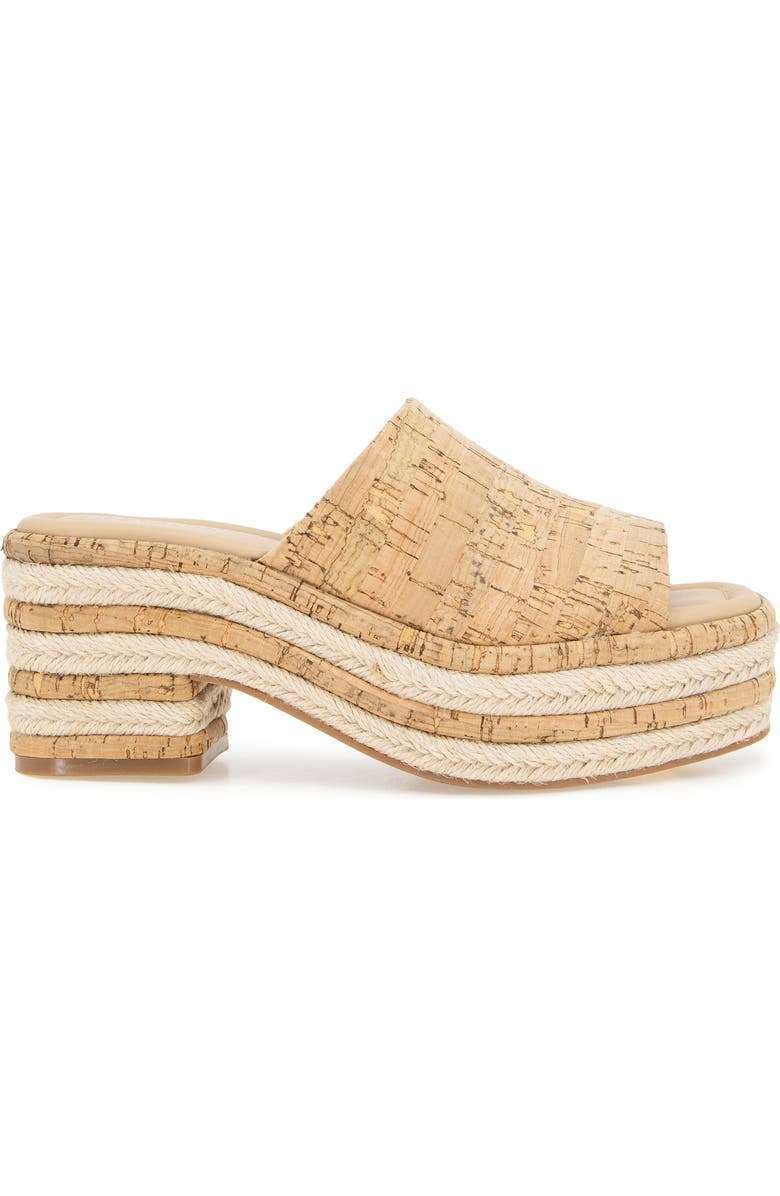 Reaction Kenneth Cole Elissa Platform Sandal, Alternate, color, Natural Cork