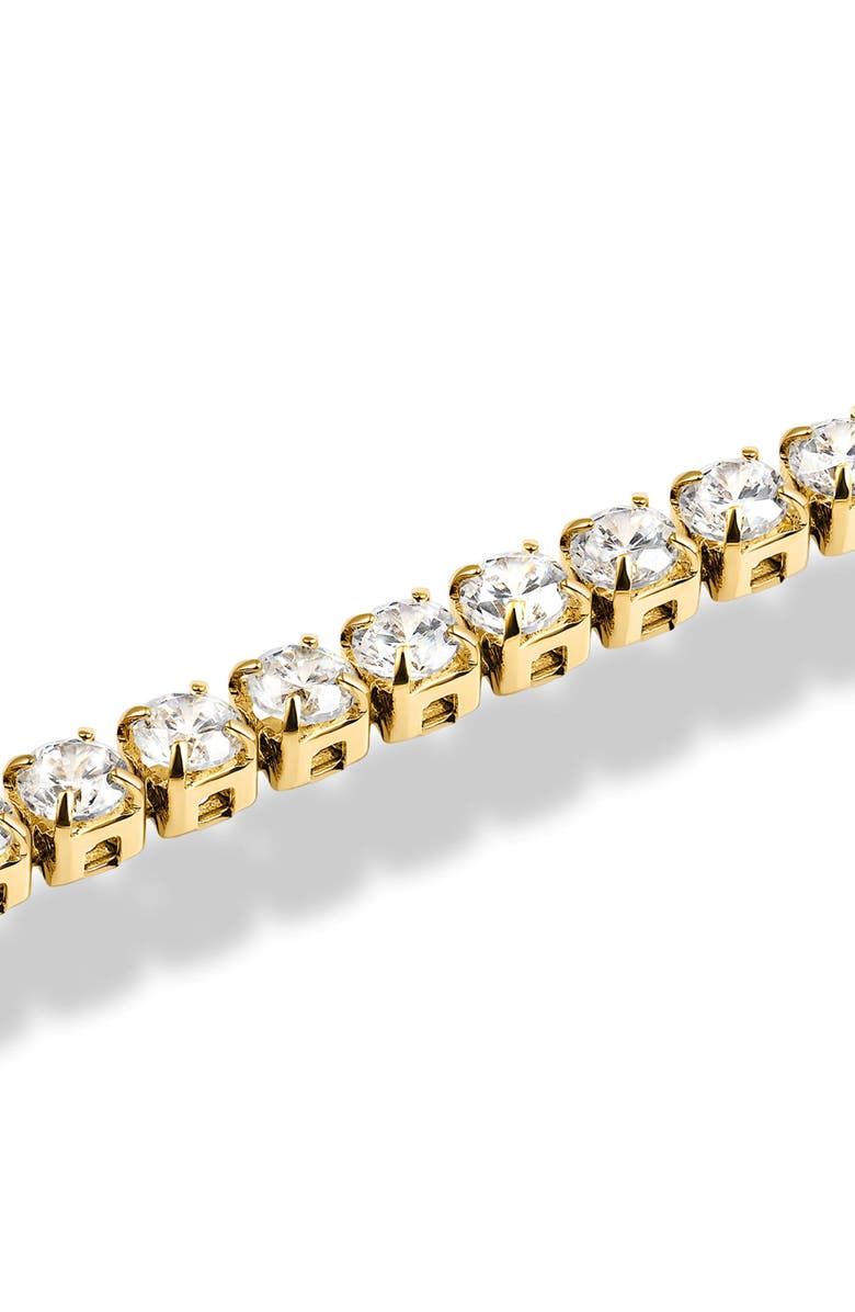Vincero White Sapphire Tennis Bracelet, Alternate, color, Gold