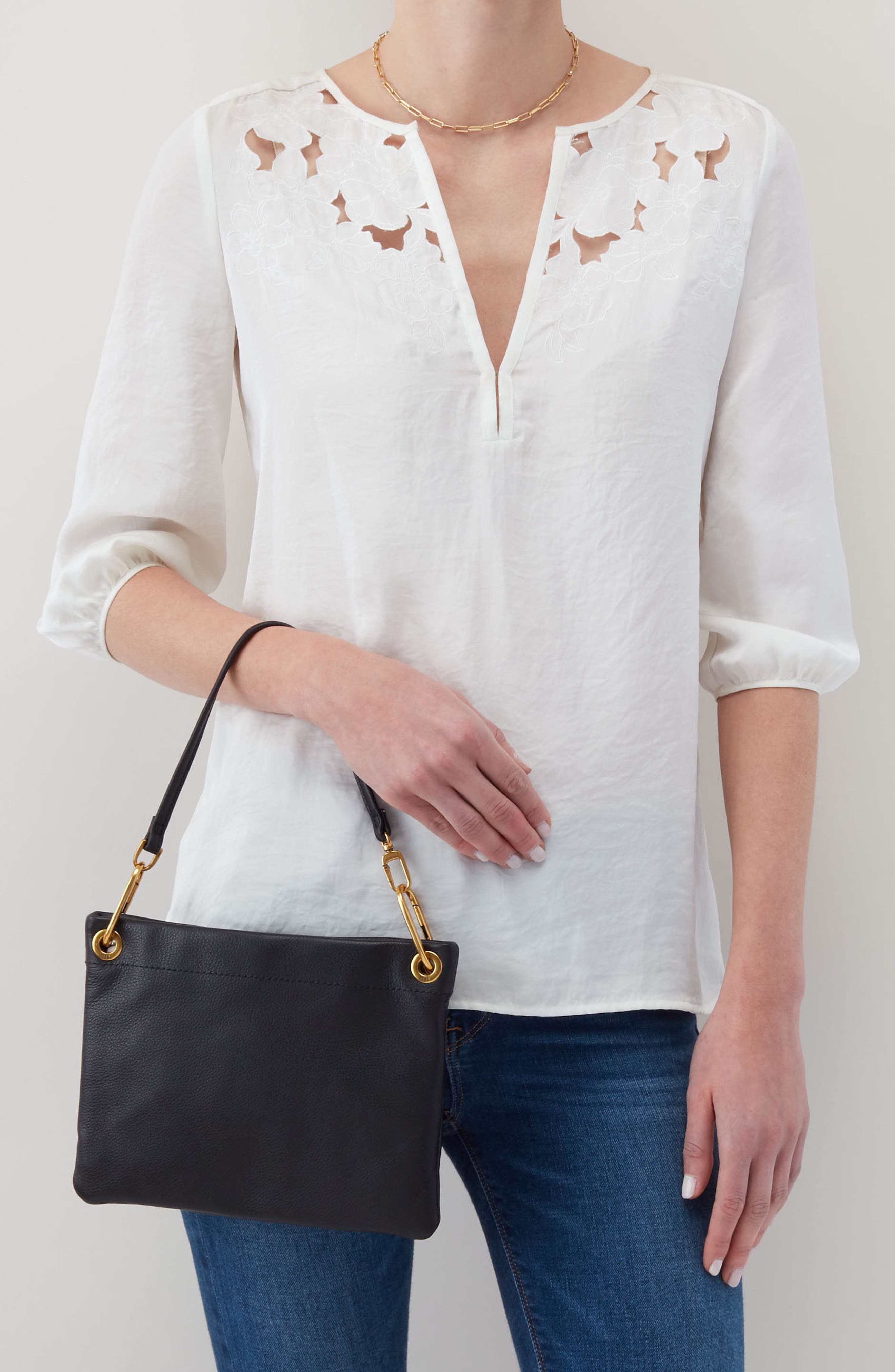 HOBO Every Convertible Leather Crossbody Bag, Alternate, color, 