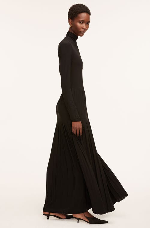 REBECCA TAYLOR REBECCA TAYLOR PLEATED KNIT MOCK NECK DRESS
