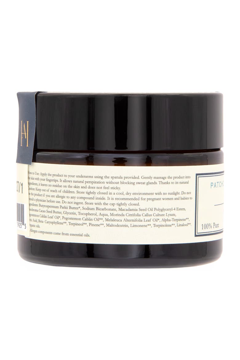 Natural Purifying Patchouli Tea Tree Deodorant, Alternate, color, Ivory