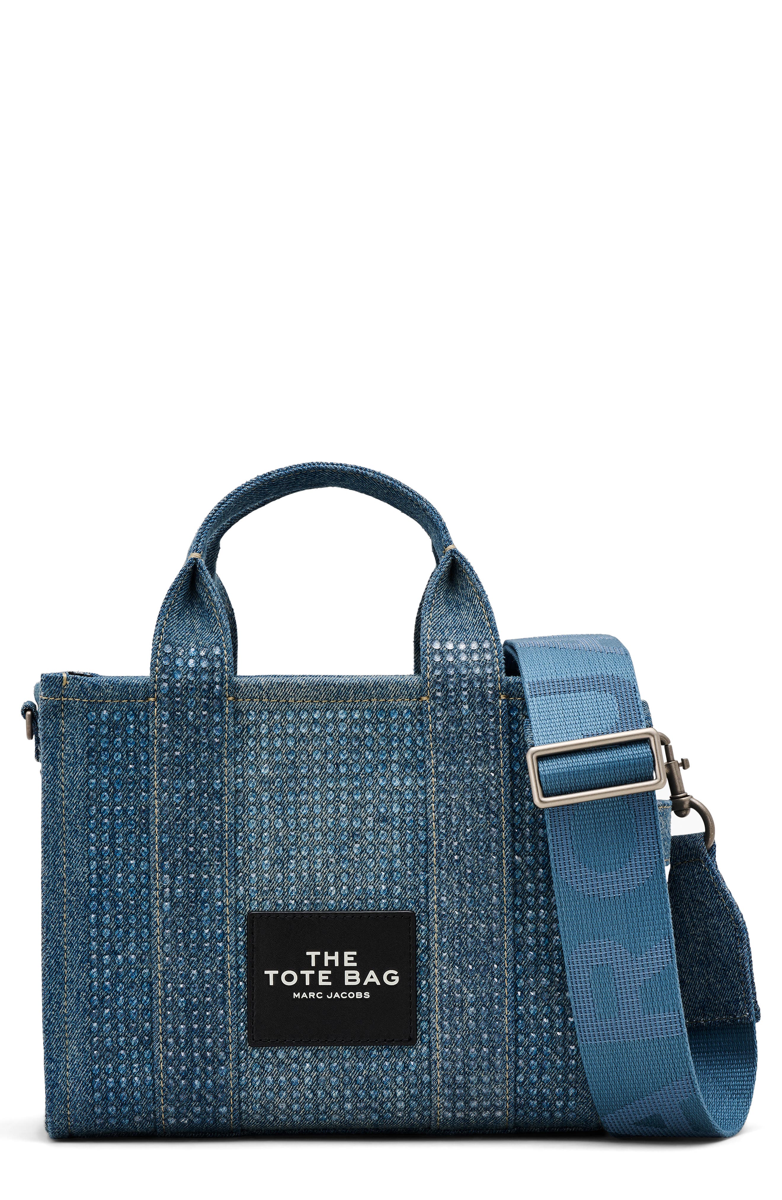 Marc Jacobs The Small Denim Tote, Main, color, 