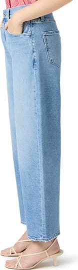 Arellia High Waist Ankle Barrel Leg Jeans