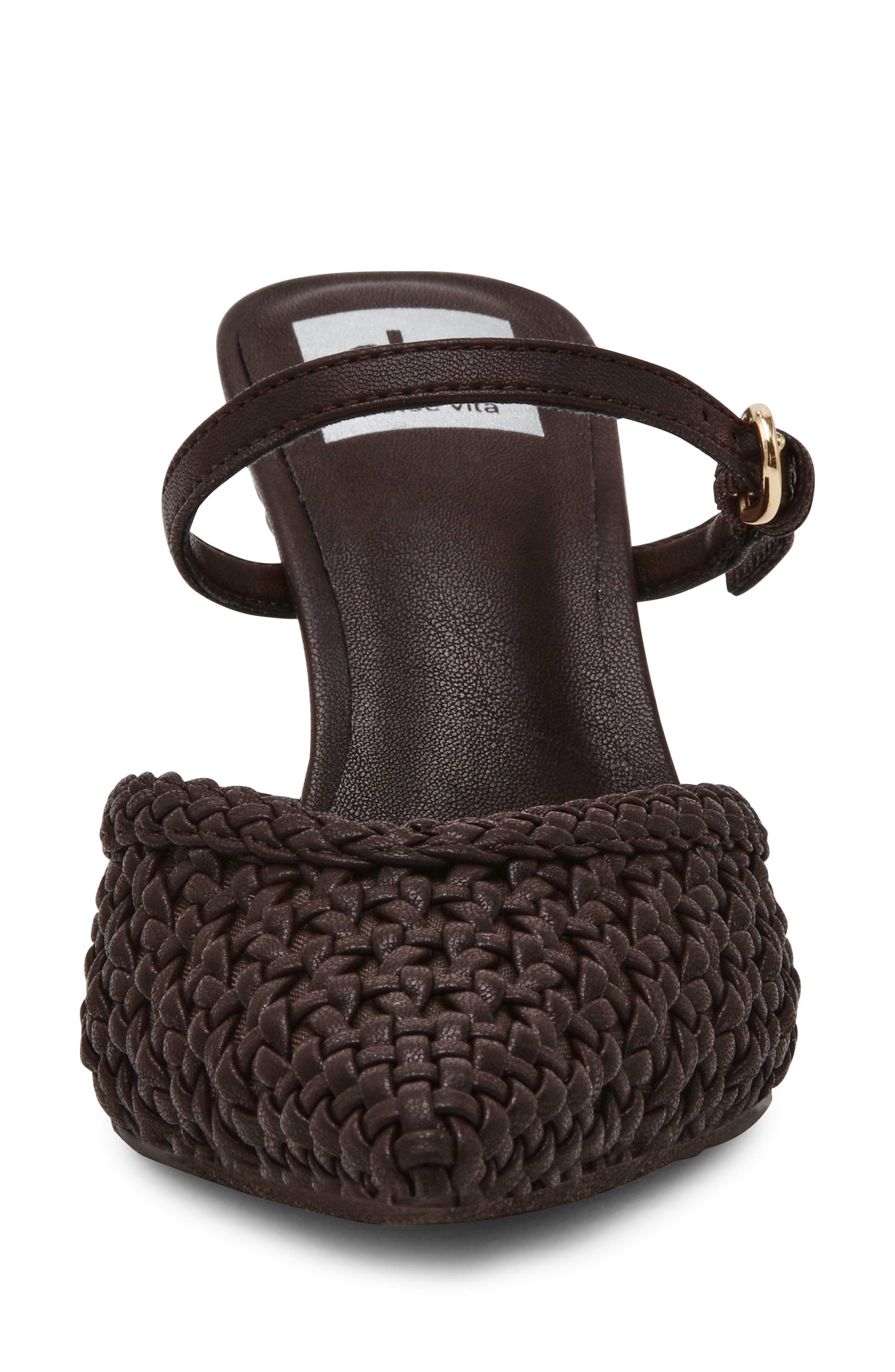 Geanie Pointed Toe Mule, Alternate, color, BROWN