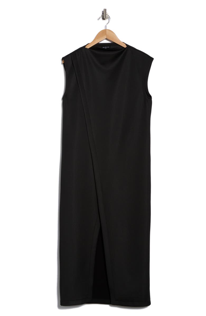 AREA STARS Gavi Crossover Column Dress, Alternate, color, Black