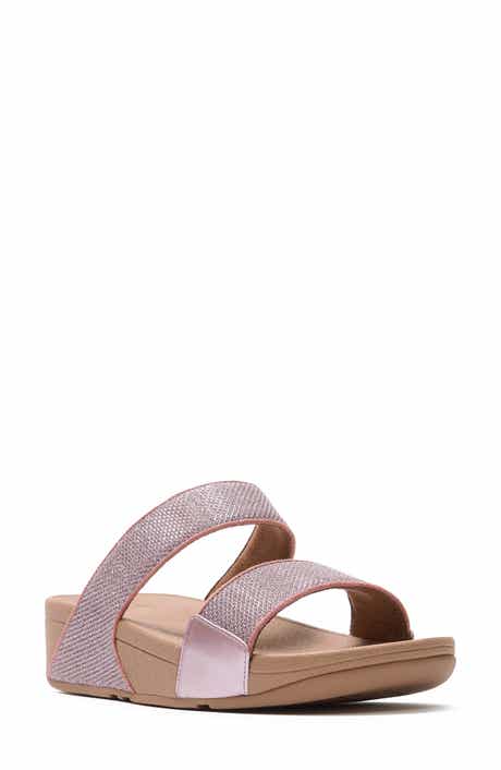 FitFlop Lulu ShimmerGlitz Slide Sandal