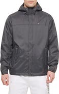 Tommy Hilfiger Nylon Rain Hoodie Jacket
