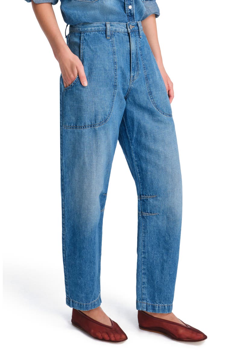 Jetties Tapered Jeans, Alternate, color, VINTAGE WASH