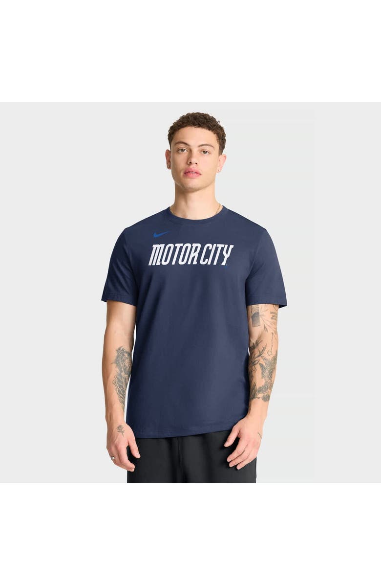 Nike Men's Nike Navy Detroit Tigers City Connect Large Logo T-Shirt, Main, color, Navy