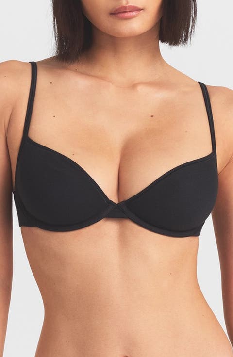 Everyday Cotton Underwire Unlined Demi Bra