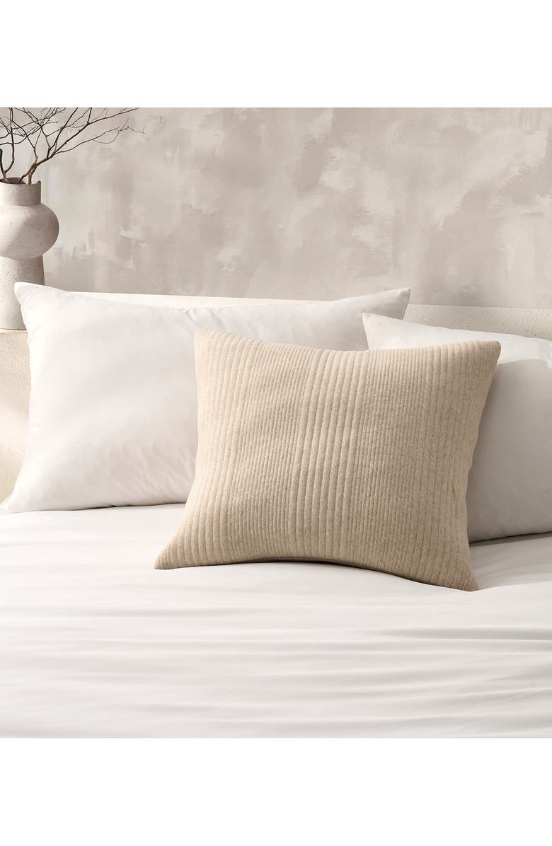 DKNY Pure Pure Rib Jersey Accent Pillow, Alternate, color,