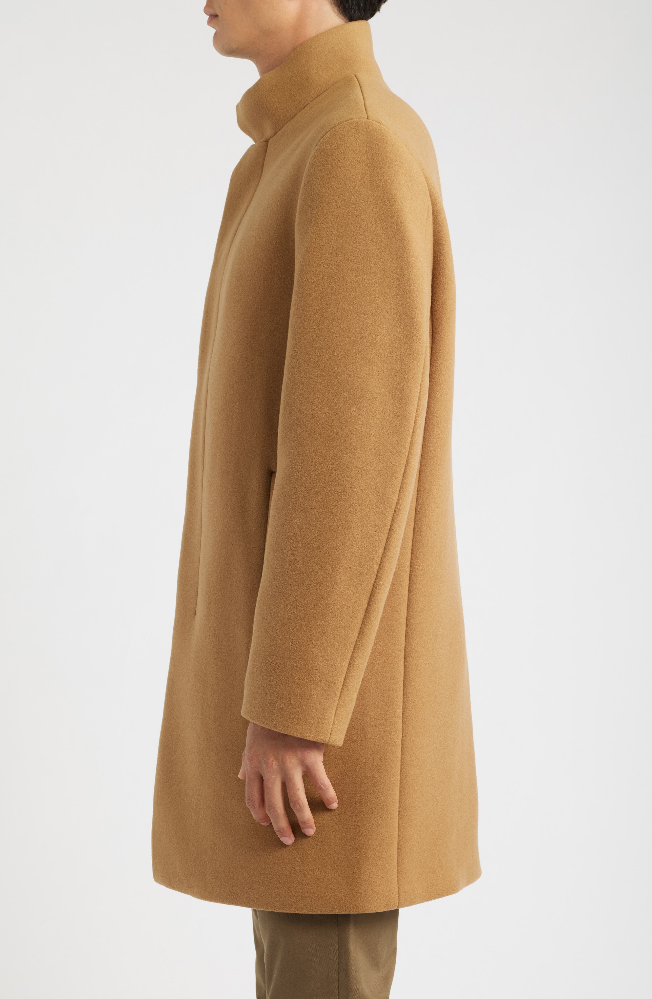 Theory Belvin Longline Coat (Men) | Nordstrom