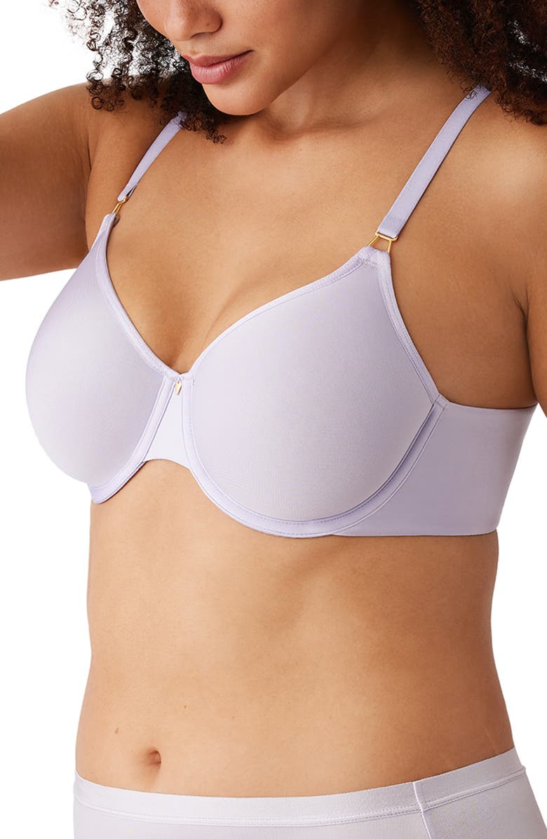Wacoal Simply Done Underwire Convertible T-Shirt Bra, Alternate, color, Thistle
