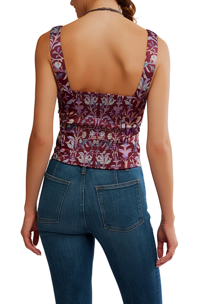Grace Corset Camisole, Alternate, color, CABERNET COMBO